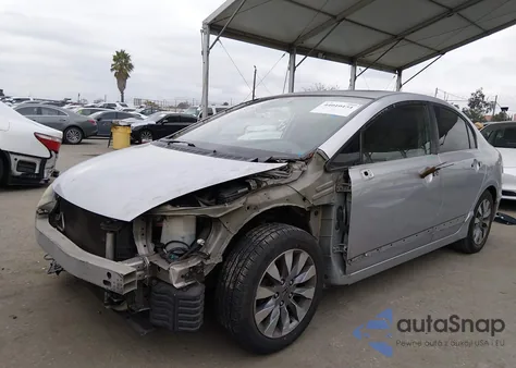 2009 Honda Civic Ex from USA, damaged, VIN 1HGFA16899L024692